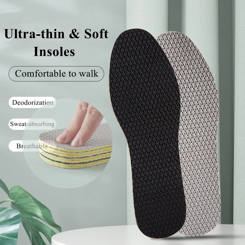 Insole Memory Foam - Ademende deodorant Running Sport-binnenzool voor voeten