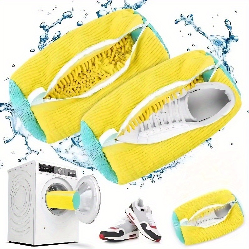 Sneaker Care Cleaning Kit - Heavy-Duty schoenwaszak, 360 ° Reinigingszak met