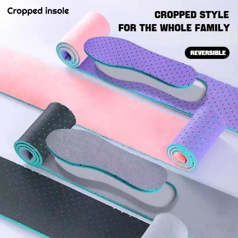 Insole Memory Foam - 1Roll DIY Zelfgesneden Inlegzolen Ademend Comfort