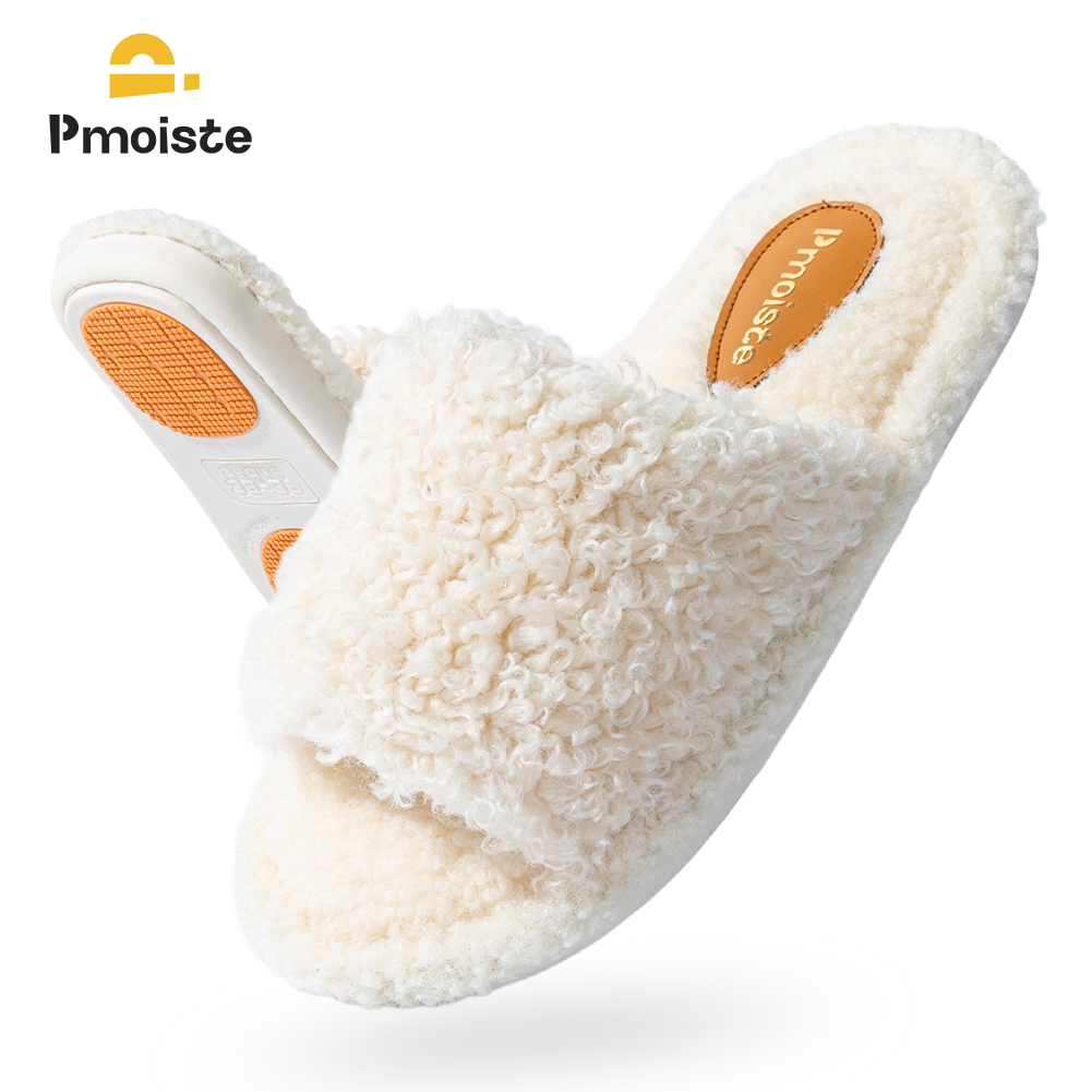 Insole Memory Foam - Pmoiste Fuzzy House Slippers Dames Comfortabel