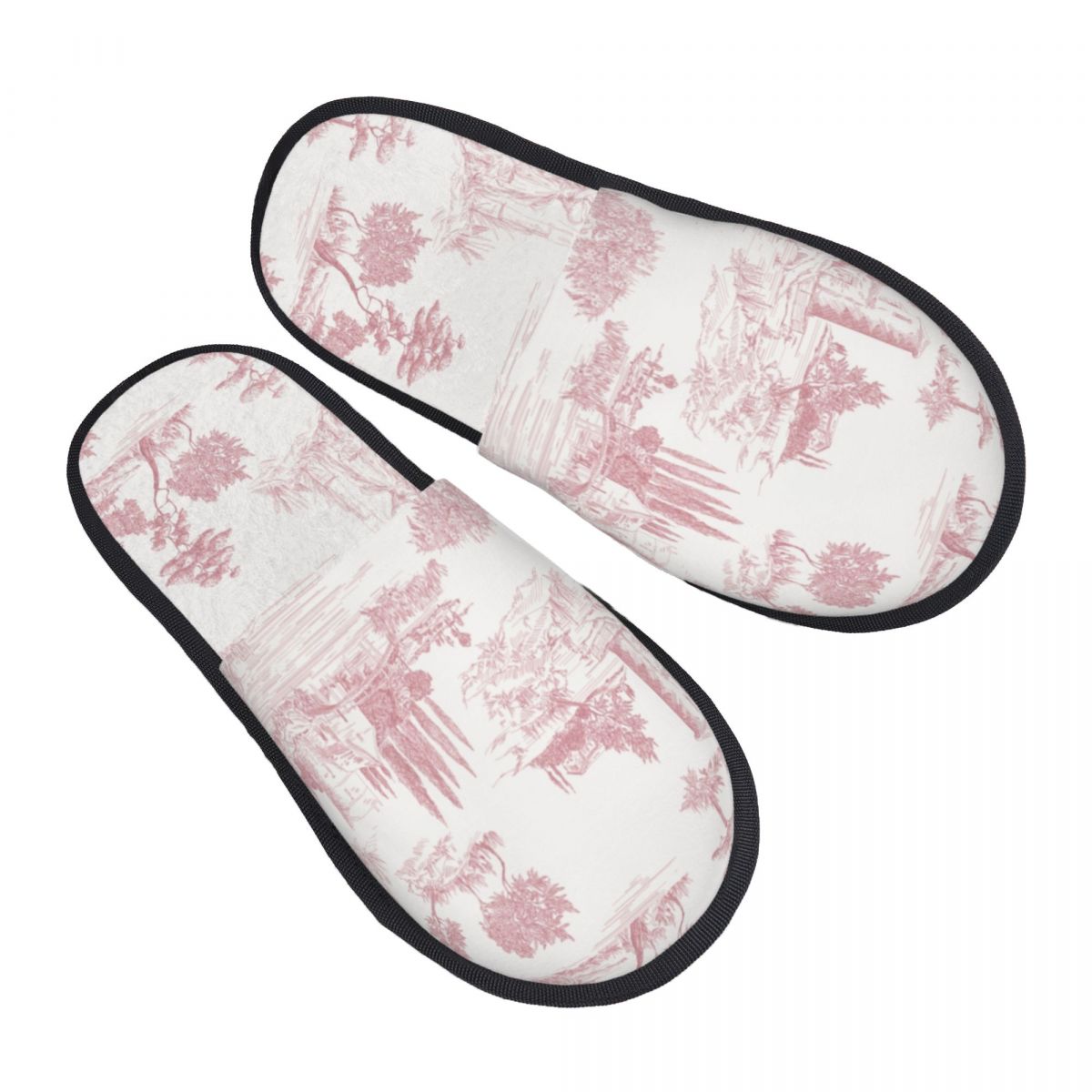 Insole Memory Foam - Aangepaste Vintage Toile De Jouy zachte
