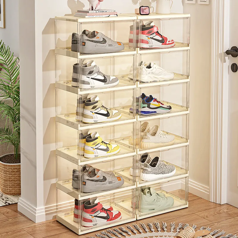 Transparante Acryl Opvouwbare  - Shoe Box Display recensie en prijs