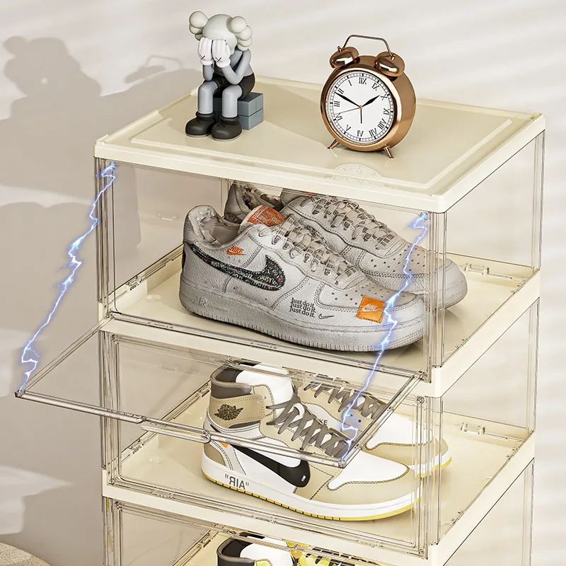 Transparante Acryl Opvouwbare  - Shoe Box Display recensie en prijs