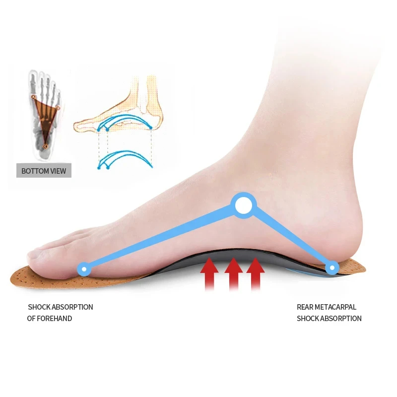 2Pairs Unisex Lederen Orthoped - Sneaker Care recensie en prijs