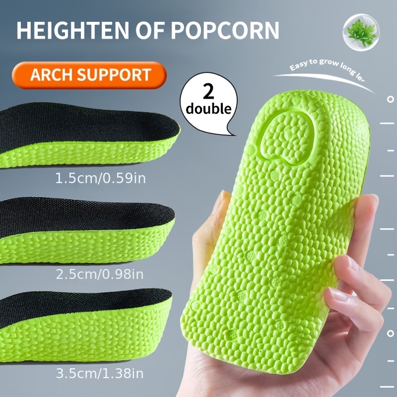 Onzichtbare inlegzolen met hog - Insole Memory Foam recensie en prijs
