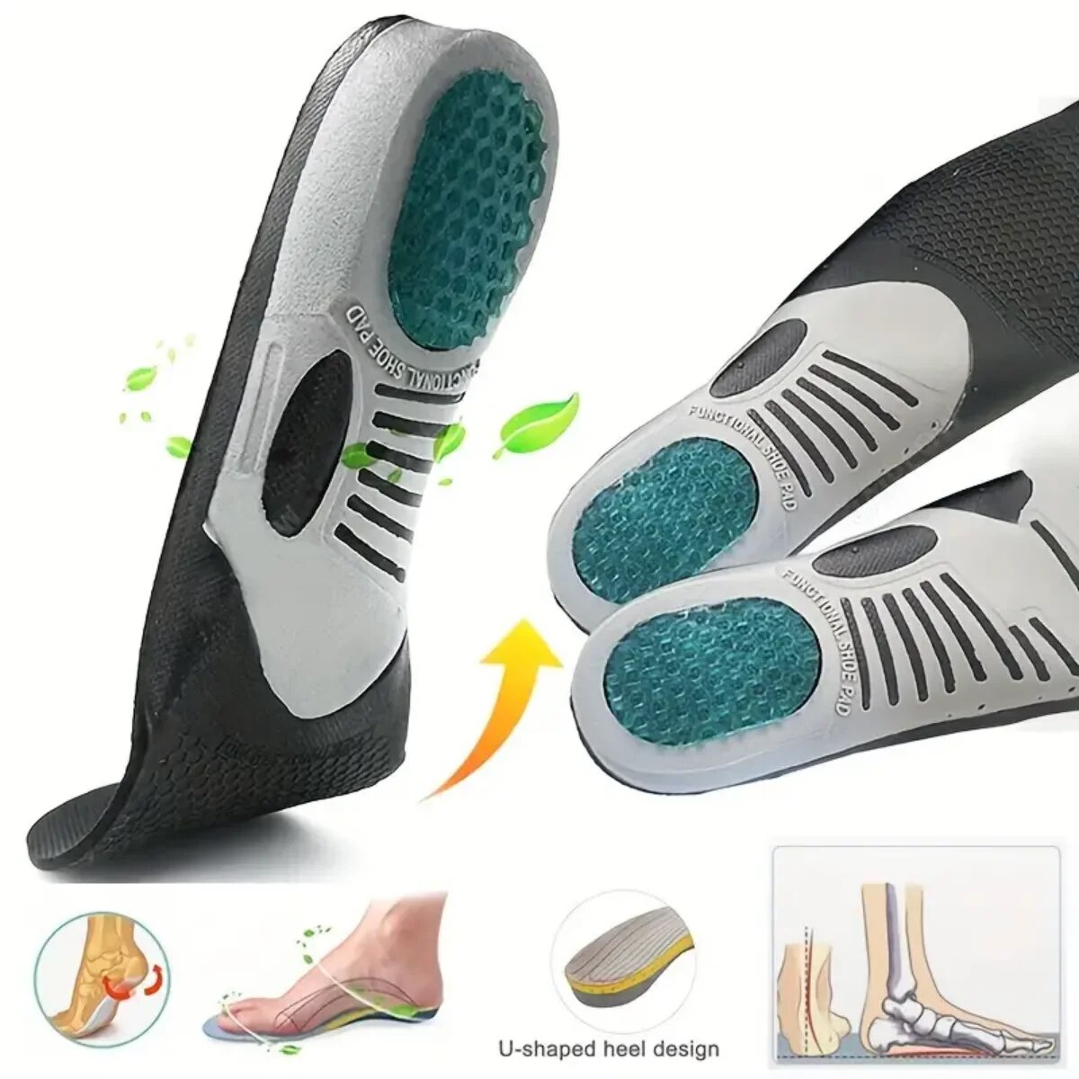 1 Paar Orthopedische Inlegzole - Sneaker Care recensie en prijs