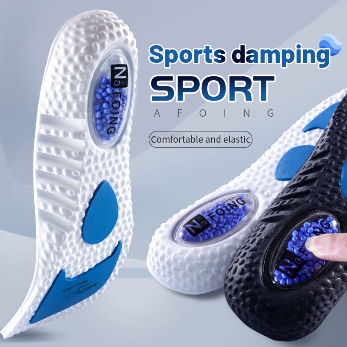 1 Paar Upgrade Sport Schokabso - Insole Memory Foam recensie en prijs