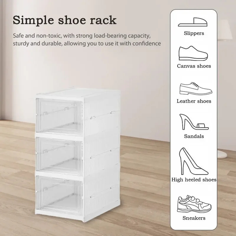 Stofdicht opvouwbaar schoenenk - Shoe Box Display recensie en prijs