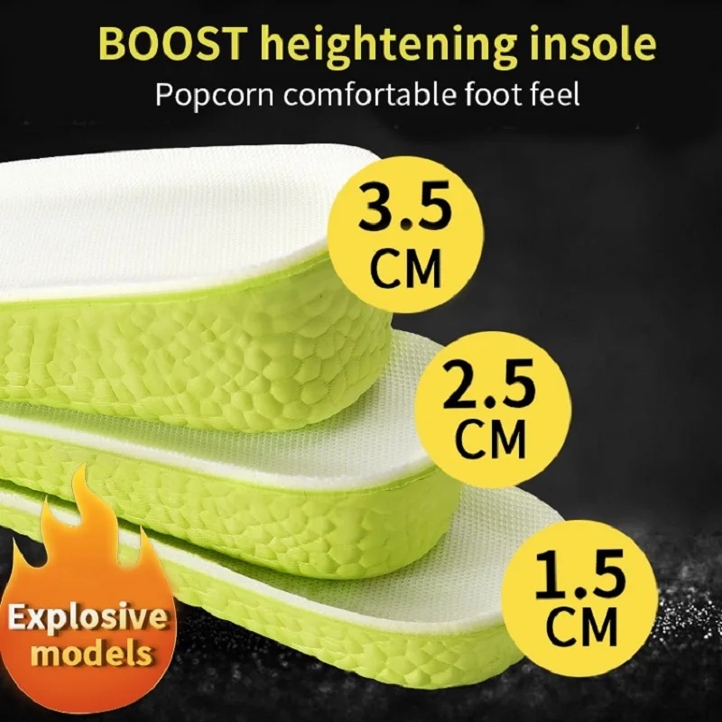 1 paar onzichtbare toename bin - Insole Memory Foam recensie en prijs
