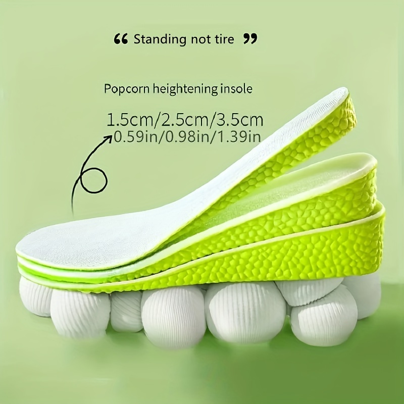1 paar onzichtbare toename bin - Insole Memory Foam recensie en prijs