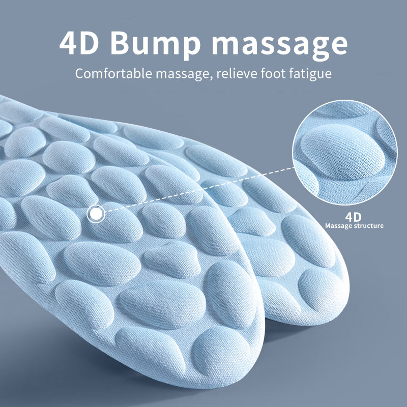 Voetmassage-inlegzool Ademend  - Insole Memory Foam recensie en prijs