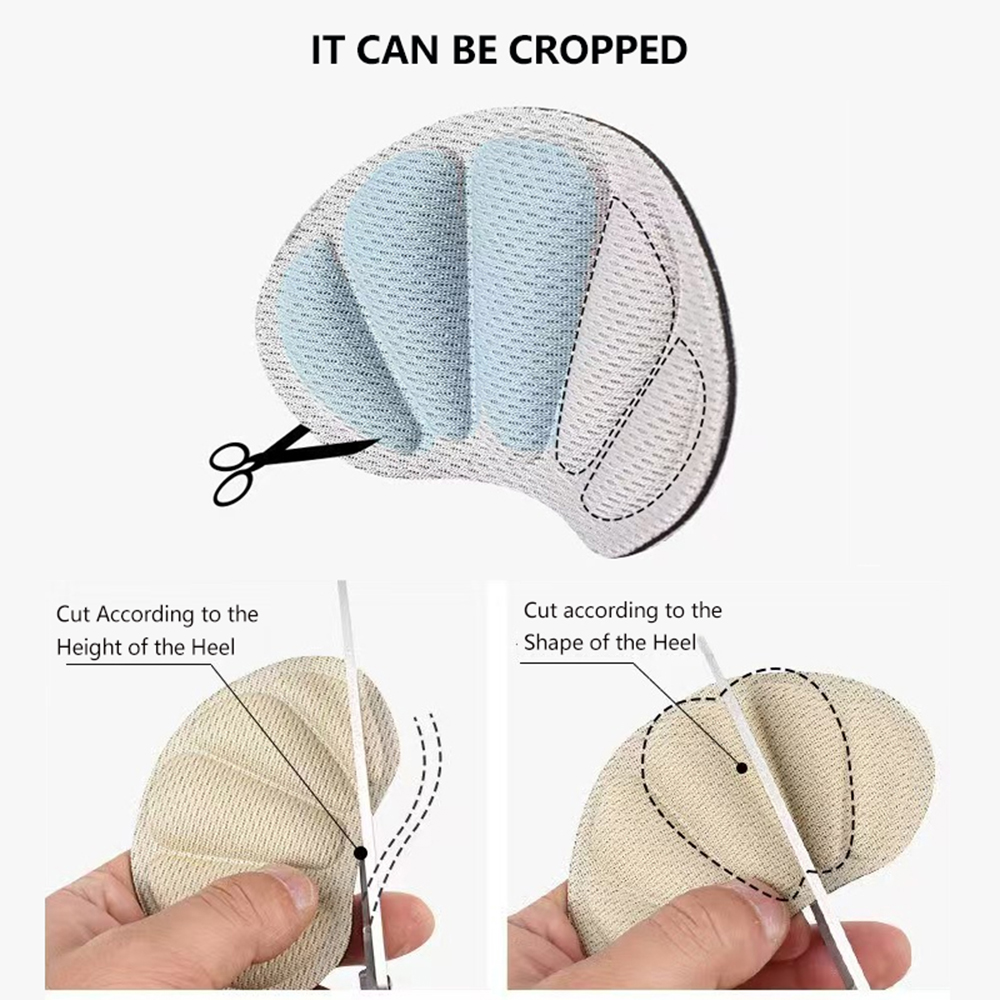 4Pairs Hak Grips Schoenen Pads - Heel Liner Grip recensie en prijs