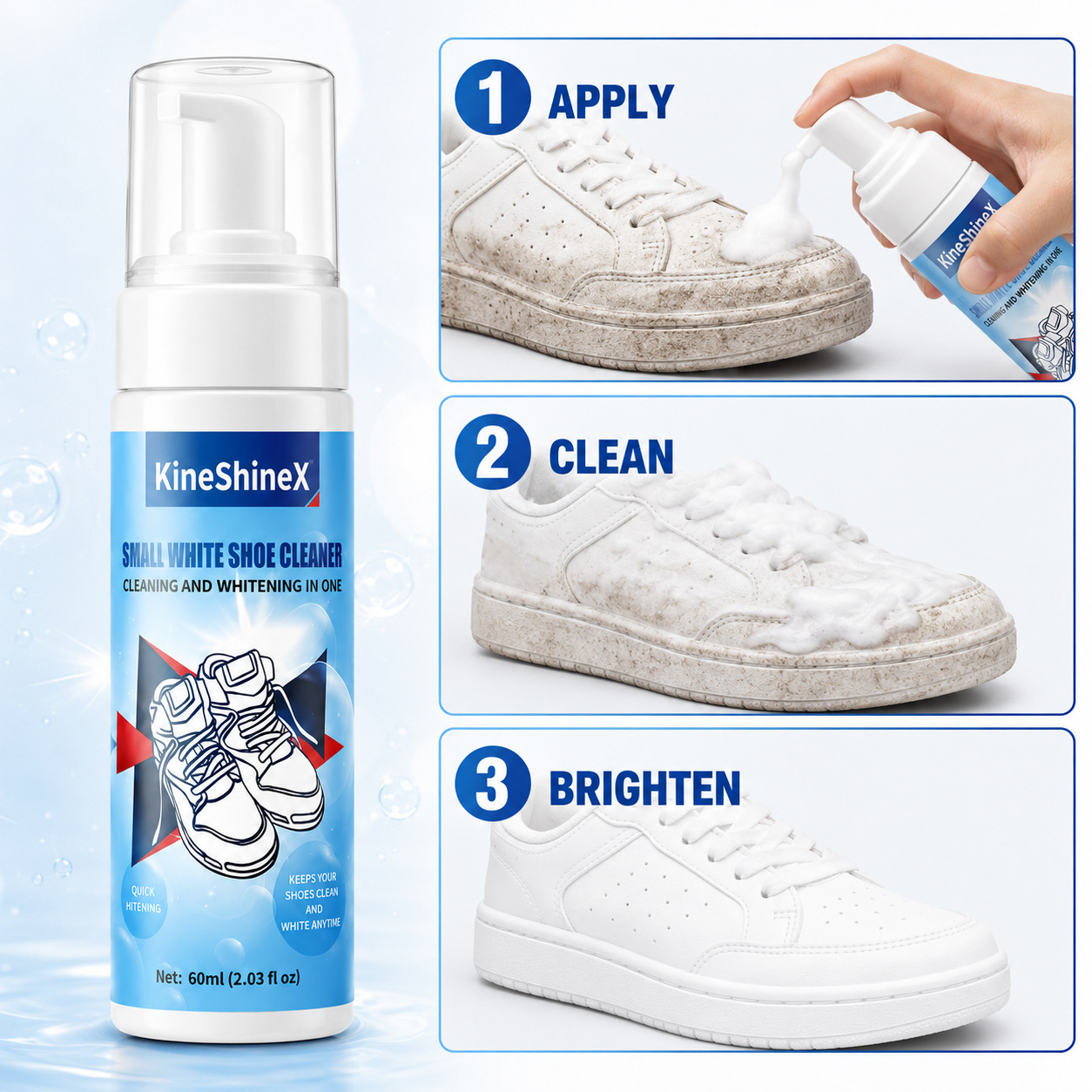 Gihen Schoenreinigingssets Wat - Sneaker Care Cleaning Kit recensie en prijs