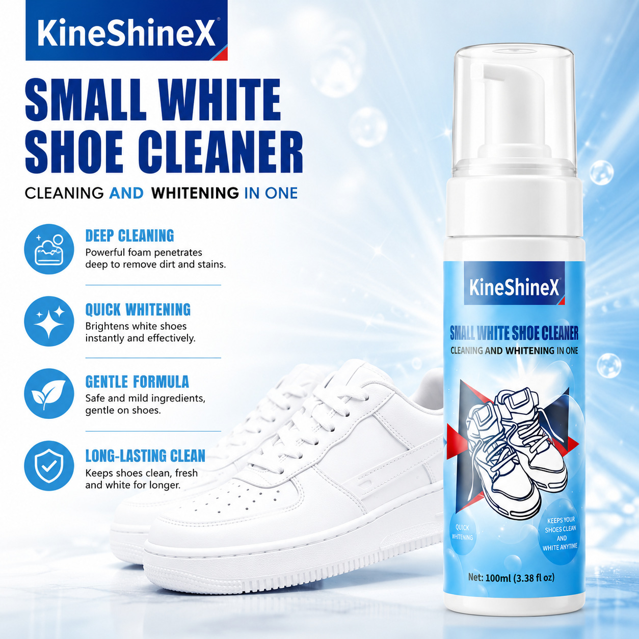 Gihen Schoenreinigingssets Wat - Sneaker Care Cleaning Kit recensie en prijs